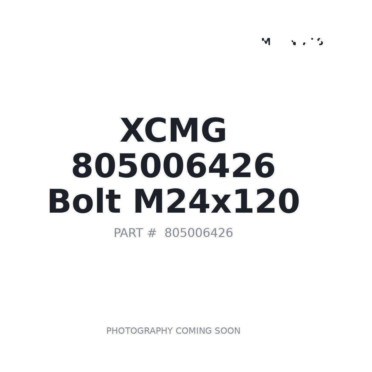 805006426 XCMG Bolt