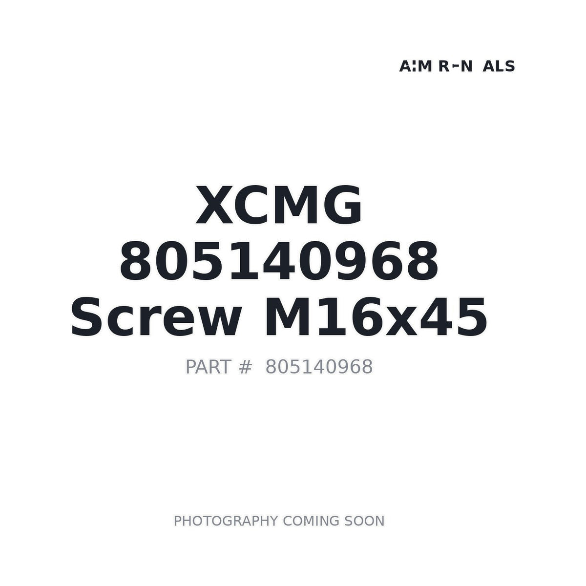 805140968 XCMG Bolt