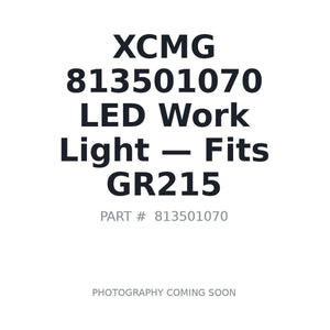 XCMG 813501070 Lighting | Fits XCMG LW18 | Stocked in BC, Ships Canada-Wide