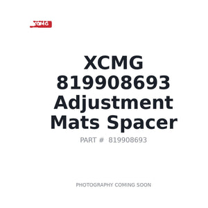 XCMG 819908693 Spacer | Fits XCMG XE200C, XCMG XE215S | Stocked in BC, Ships Canada-Wide