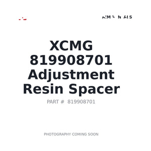XCMG 819908701 Spacer | Stocked in BC, Ships Canada-Wide