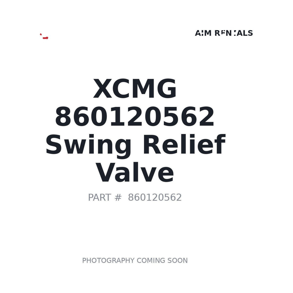 860120562 XCMG Valve