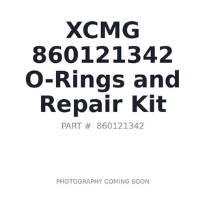 XCMG 860121342 O-Ring & Repair Kit | Fits XCMG XE18U | Stocked in BC, Ships Canada-Wide