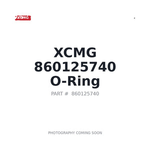 XCMG 860125740 O-ring | Stocked in BC, Ships Canada-Wide