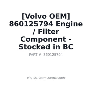 Volvo 860125794 Engine | Stocked in BC, Ships Canada-Wide