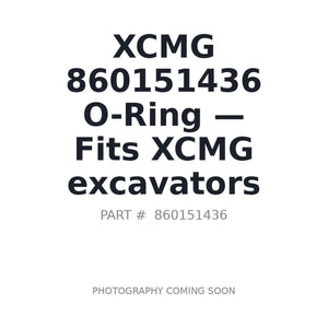 XCMG 860151436 Hydraulic Seals | Stocked in BC, Ships Canada-Wide