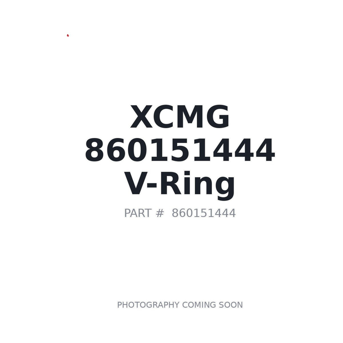 860151444 XCMG O-ring