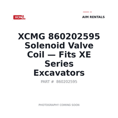 860202595 XCMG Solenoid Coils