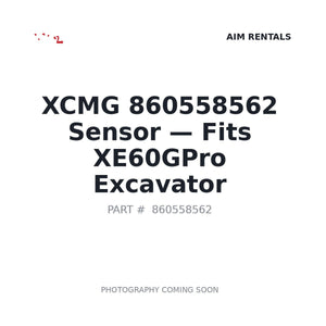 XCMG 860558562 Sensors | Stocked in BC, Ships Canada-Wide