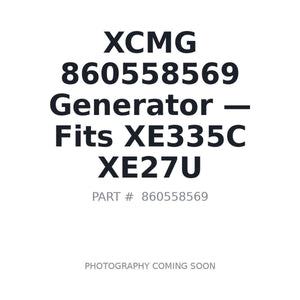 XCMG 860558569 Electrical Components | Stocked in BC, Ships Canada-Wide