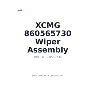 XCMG 860565730 Cab Wiper Assembly | Stocked in BC, Ships Canada-Wide