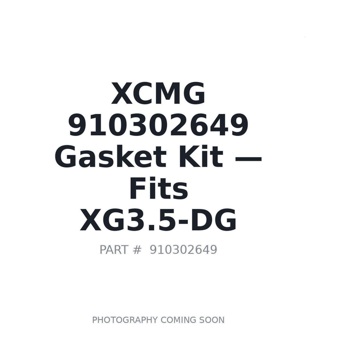 910302649 XCMG Hydraulic Seals . Fits XG3.5-DG