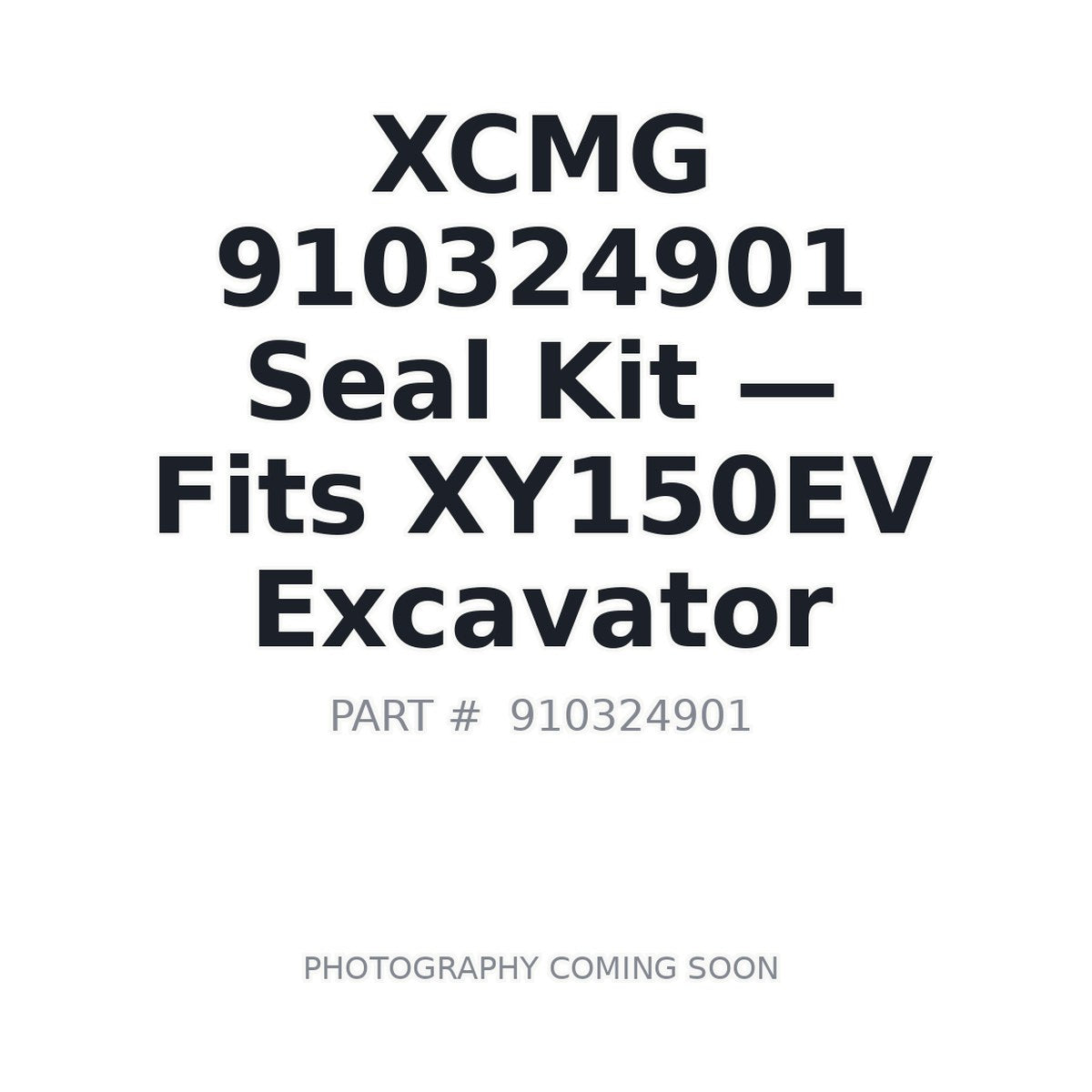 910324901 XCMG Hydraulic Seals
