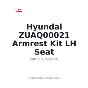 Hyundai ZUAQ00021 Armrest Kit Lh Seat | Fits Hyundai equipment | Stocked in BC, Ships Canada-Wide