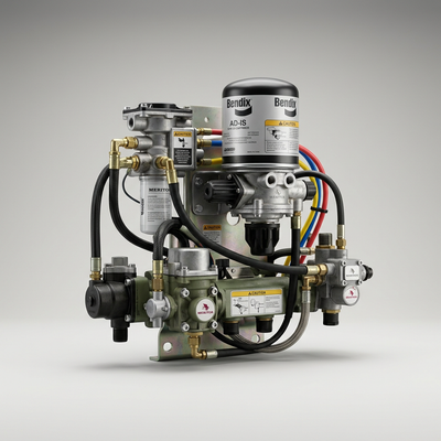 Air brake systems on heavy-duty trucks Parts