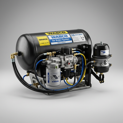 Air brake systems using 3 Parts
