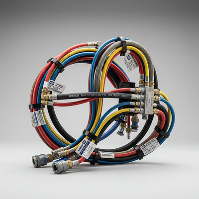 Commercial vehicle pneumatic tubing Parts