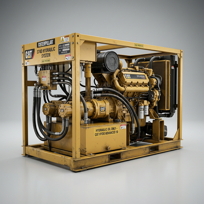 Hydraulic systems on mining equipment Parts