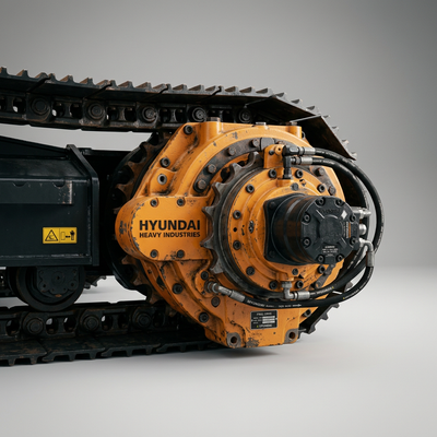 Hyundai excavator final drive systems Parts