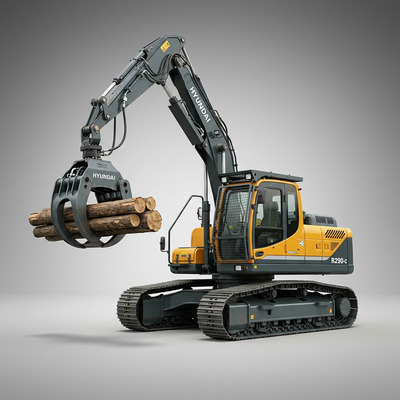 Hyundai R290-C Log Loader Parts