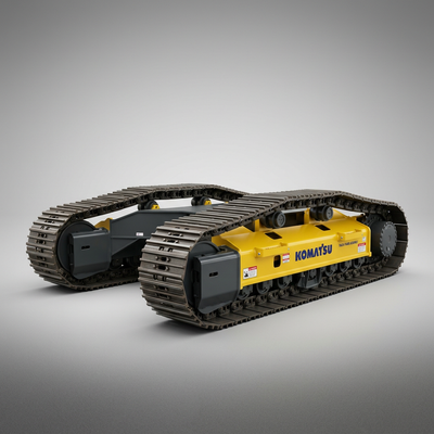 Komatsu track frame assemblies Parts