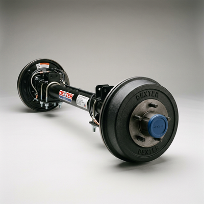 Trailer axle brake systems Parts