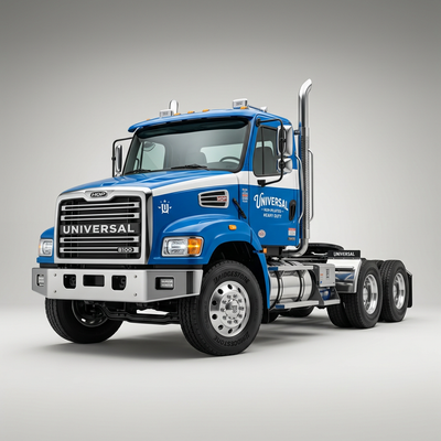 Universal hub-piloted heavy-duty truck Parts