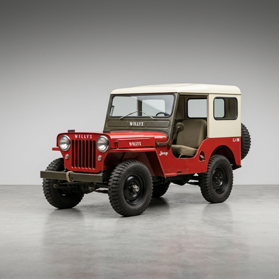 Willys Jeep CJ-3B Parts