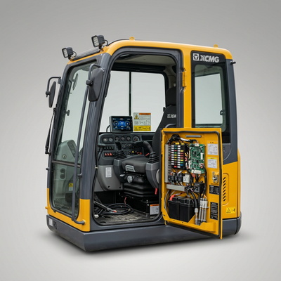 XCMG excavator cab electrical systems Parts