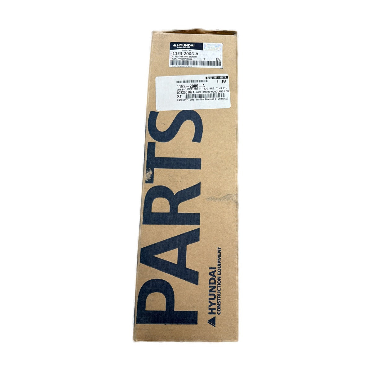 11E32006A Hyundai Cab Air Filter Inner Element