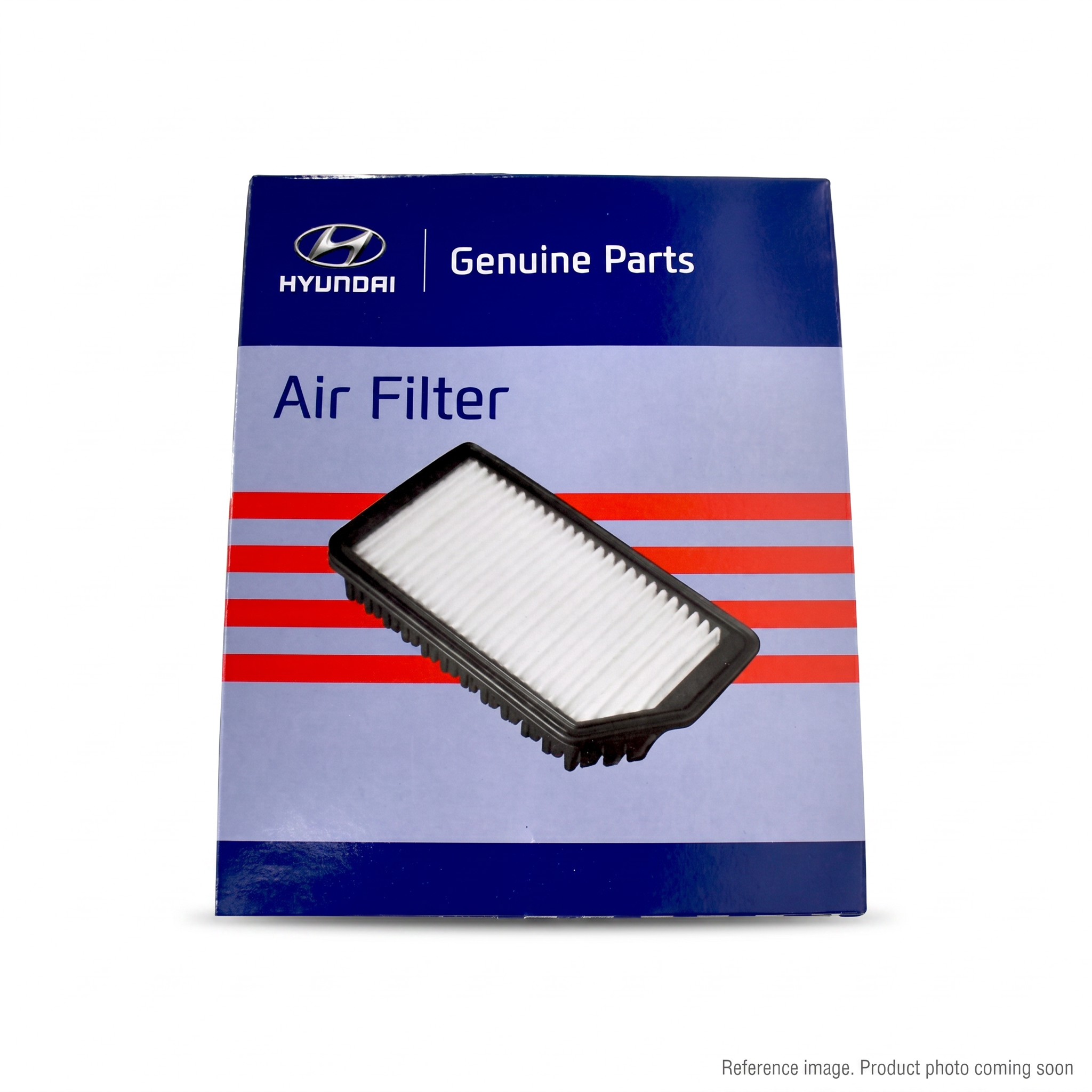 Hyundai 11Q643020 Air Filter three-quarter angle product photo | stocked in BC, ships Canada-wide