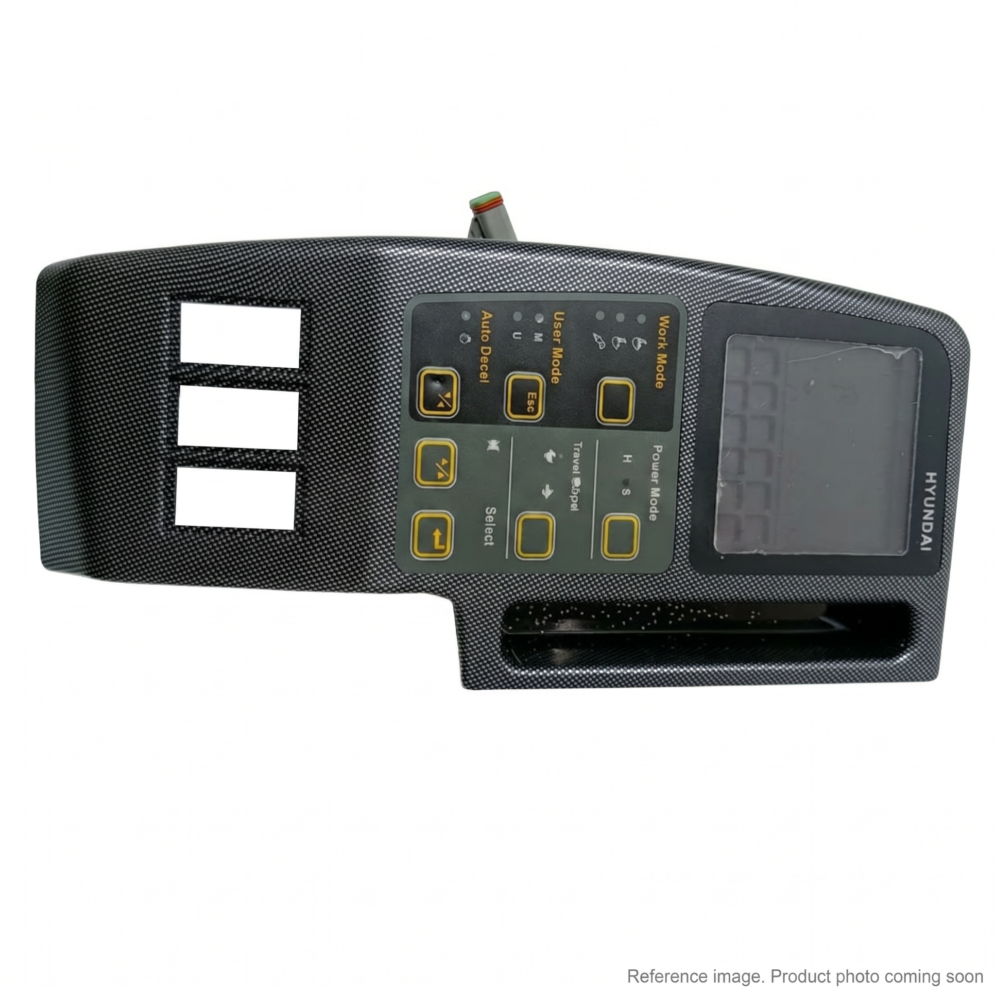 Hyundai 21N602760 Monitor Cluster three-quarter angle product photo | stocked in BC, ships Canada-wide