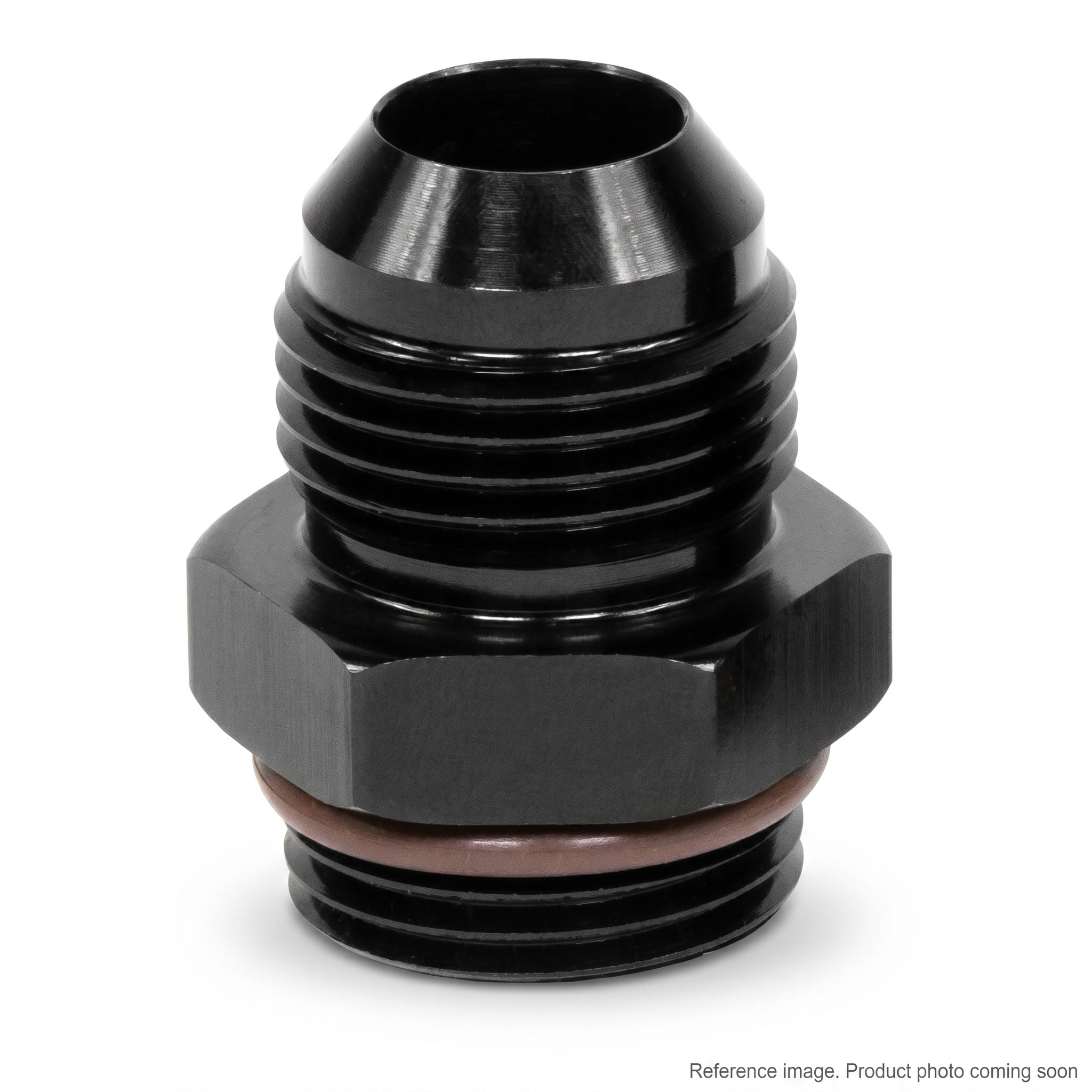 Aftermarket 22192-16-16RW ORFS Male Hose Fitting Dash 16 three-quarter angle product photo | stocked in BC, ships Canada-wide