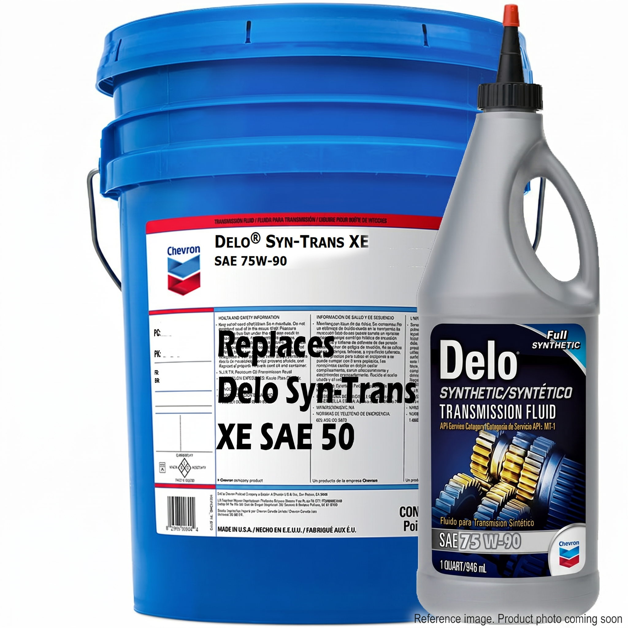 Chevron 223079-361 Transmission Fluids three-quarter angle product photo | stocked in BC, ships Canada-wide