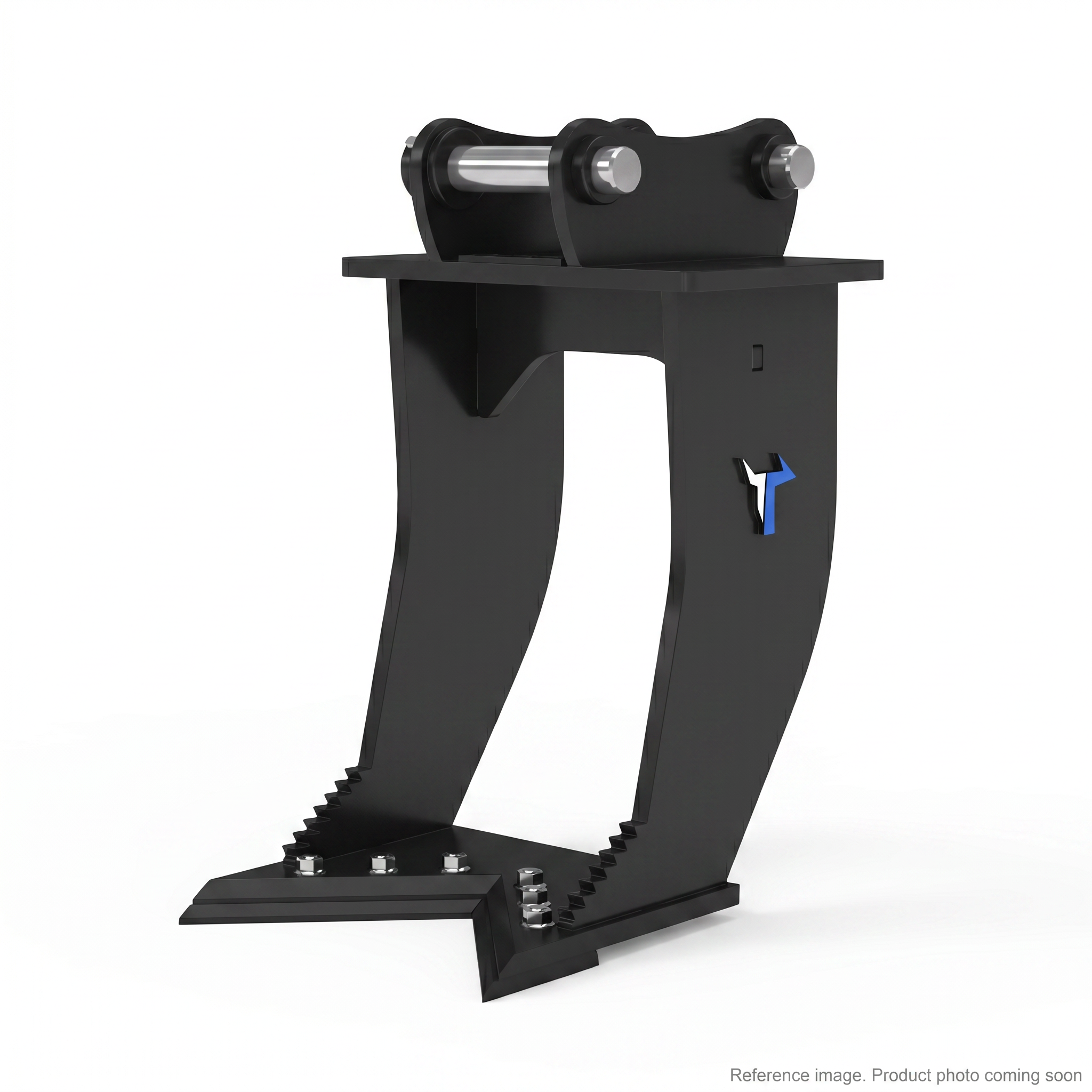 XCMG 312700432 Bracket I Dark Gray three-quarter angle product photo | stocked in BC, ships Canada-wide