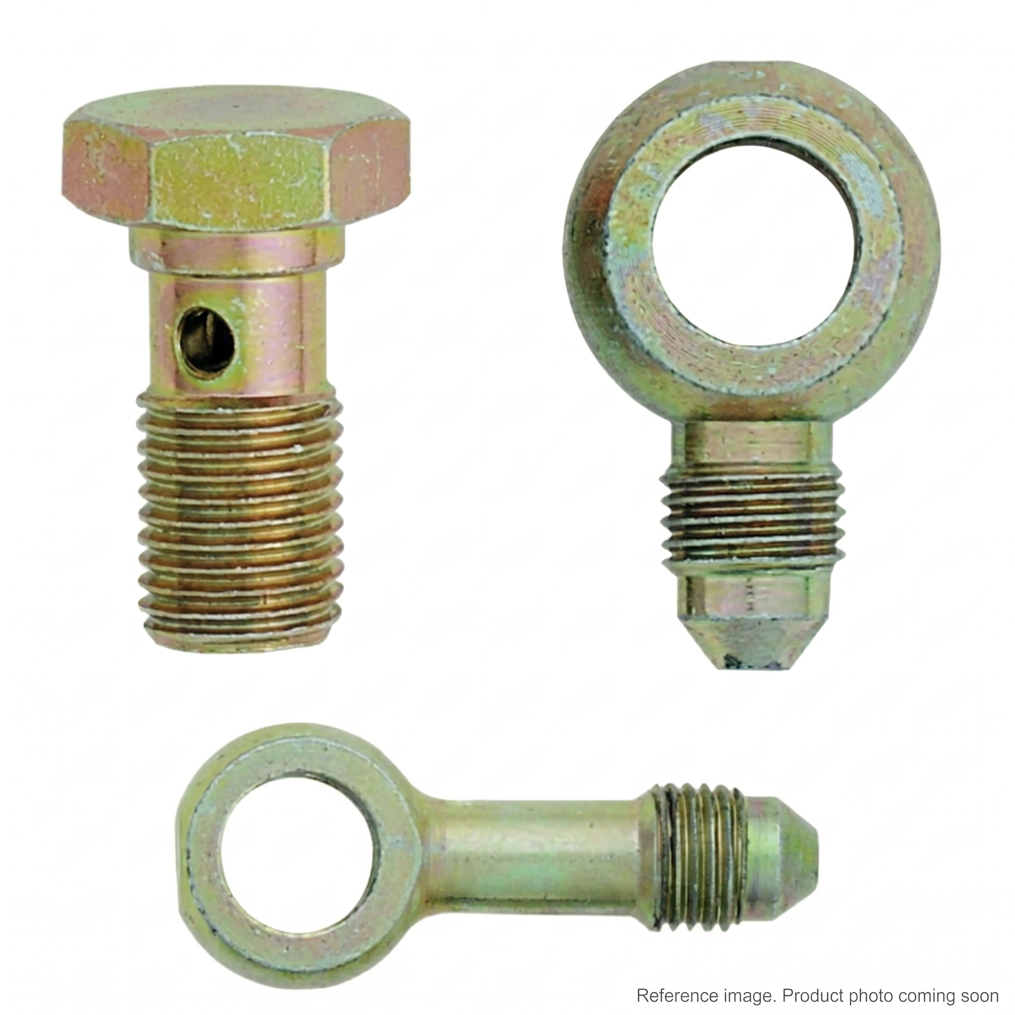 Hyundai 31L10138 Banjo Fitting three-quarter angle product photo | stocked in BC, ships Canada-wide