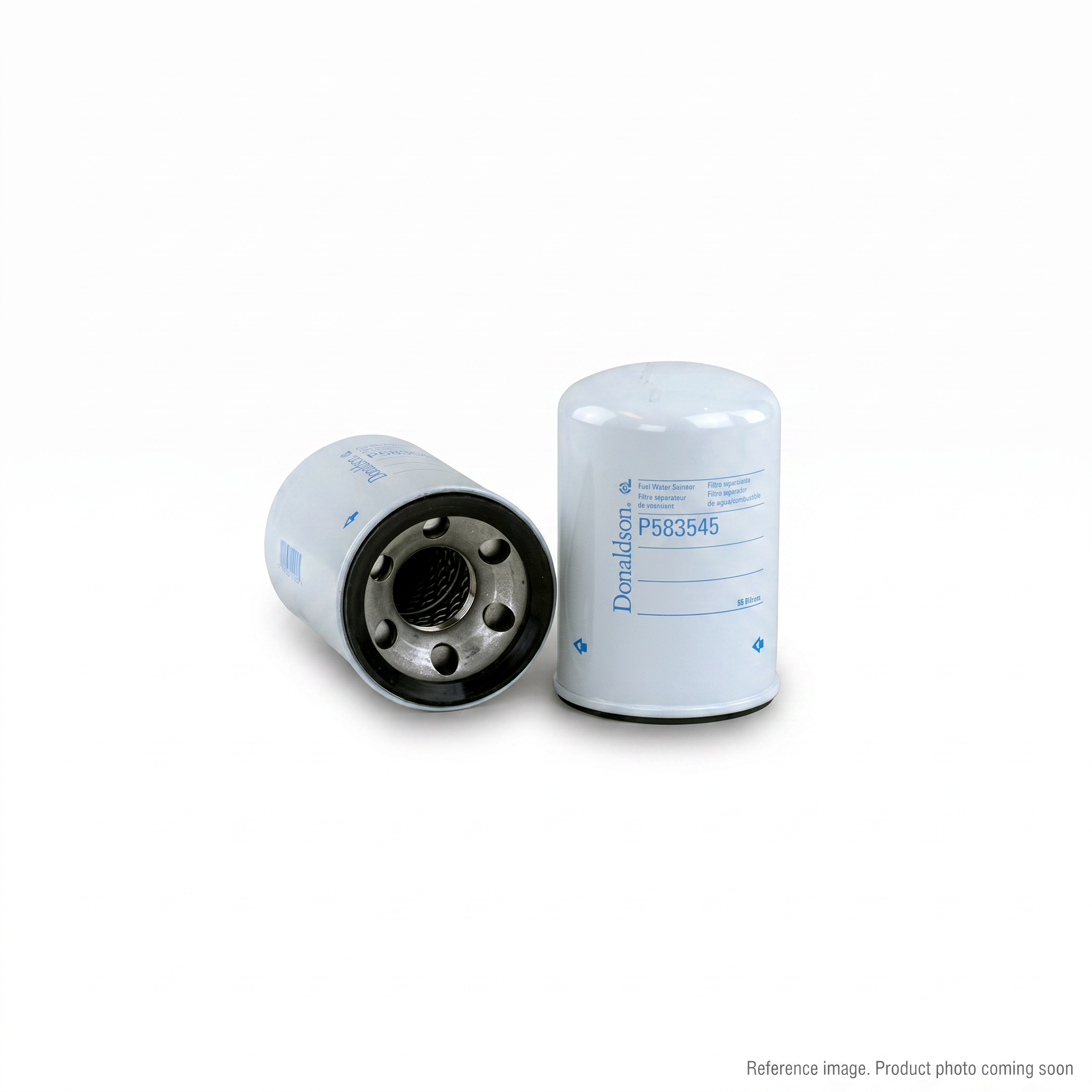 Donaldson 31N550410 Fuel Filter alternate angle product photo | stocked in BC, ships Canada-wide