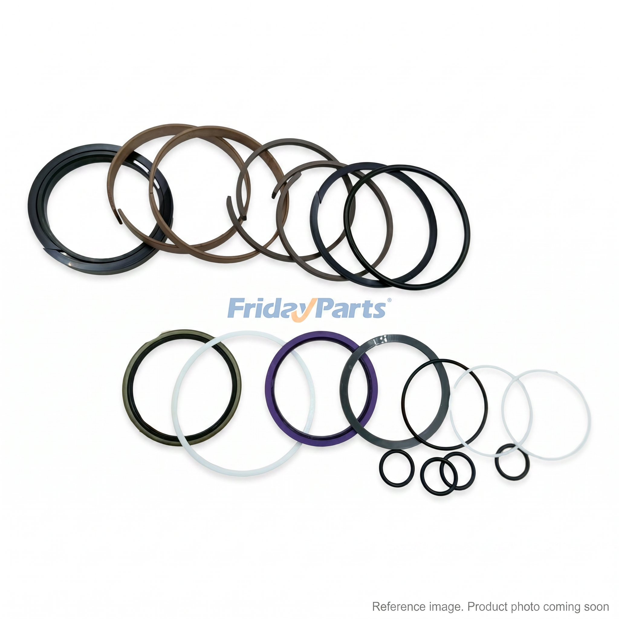 Hyundai 31Y107600N Hydraulic Seals three-quarter angle product photo | stocked in BC, ships Canada-wide