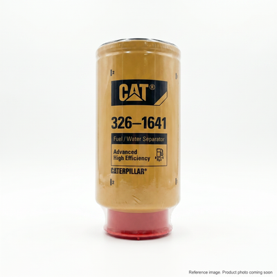 Caterpillar 326-1641 Advanced Fuel/Water Separator front product photo | stocked in BC, ships Canada-wide