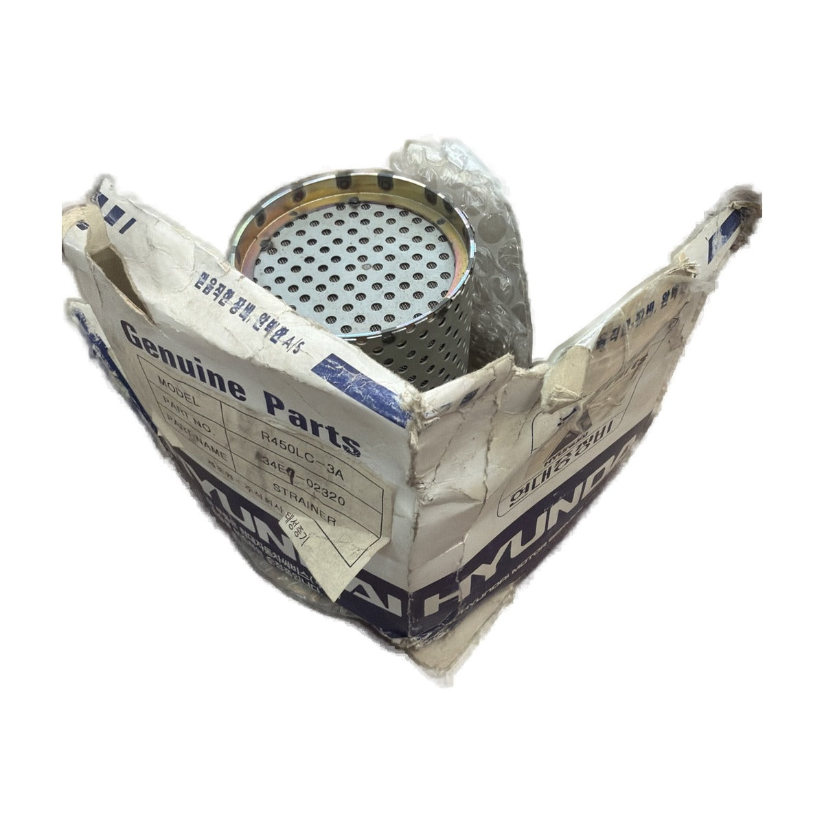 34E7-02320 Hyundai Hydraulic Strainer