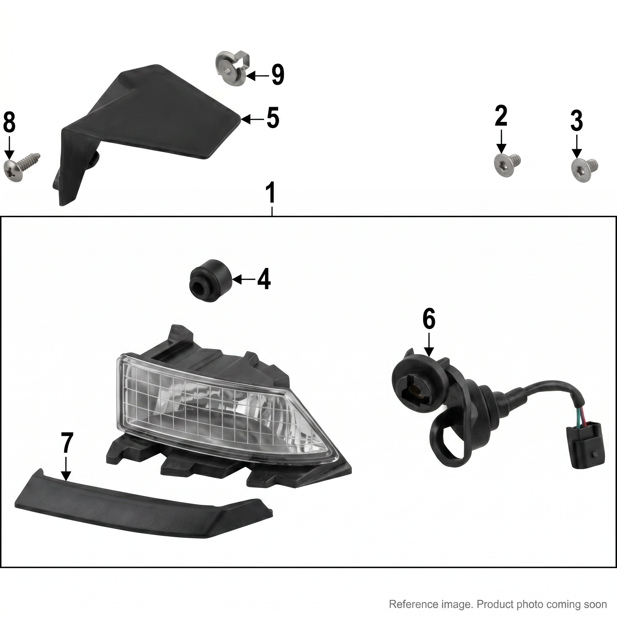 Hyundai 34L102270 Lamp Assembly front product photo | stocked in BC, ships Canada-wide