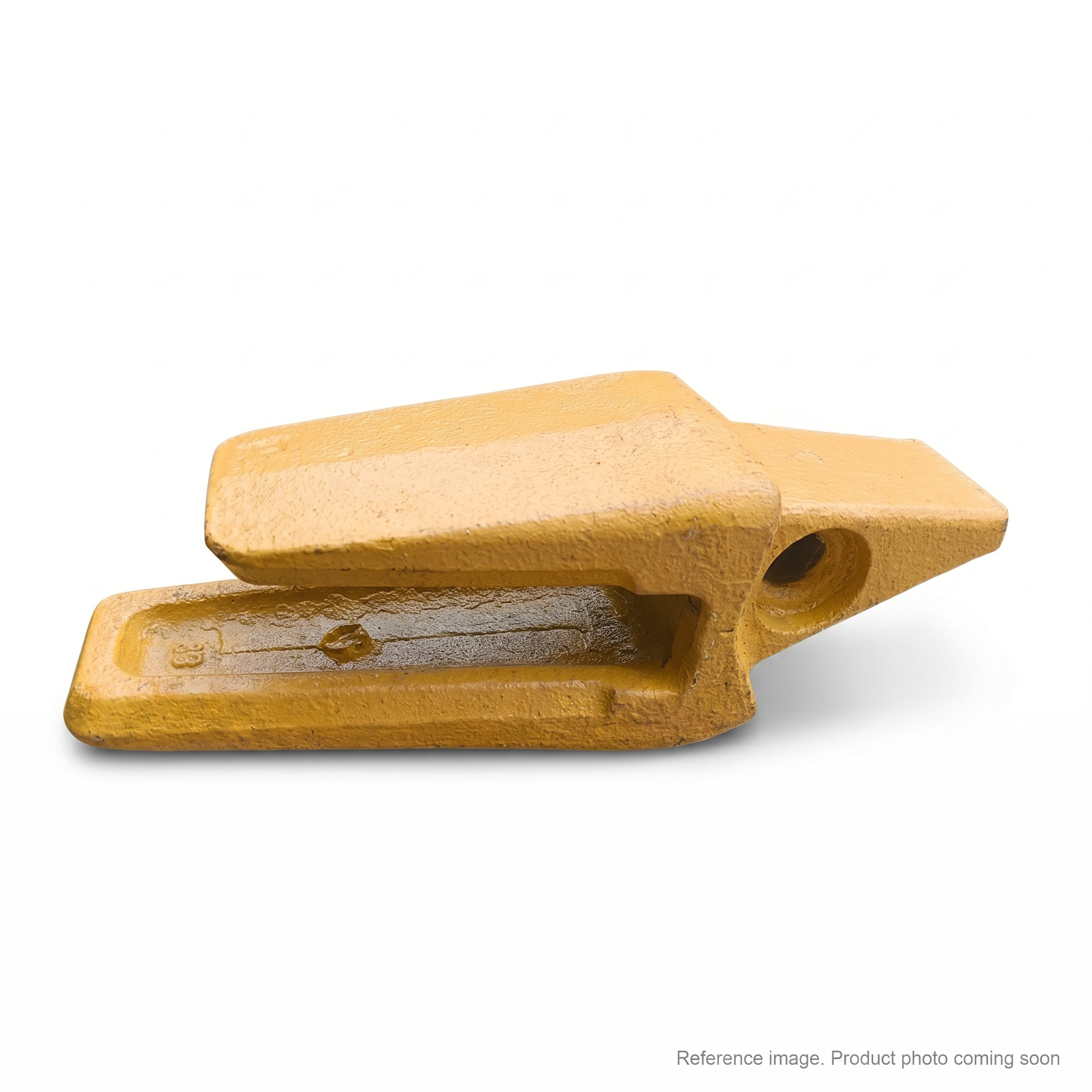 Hyundai 61E31127 Bucket Tooth Adapter front product photo | stocked in BC, ships Canada-wide