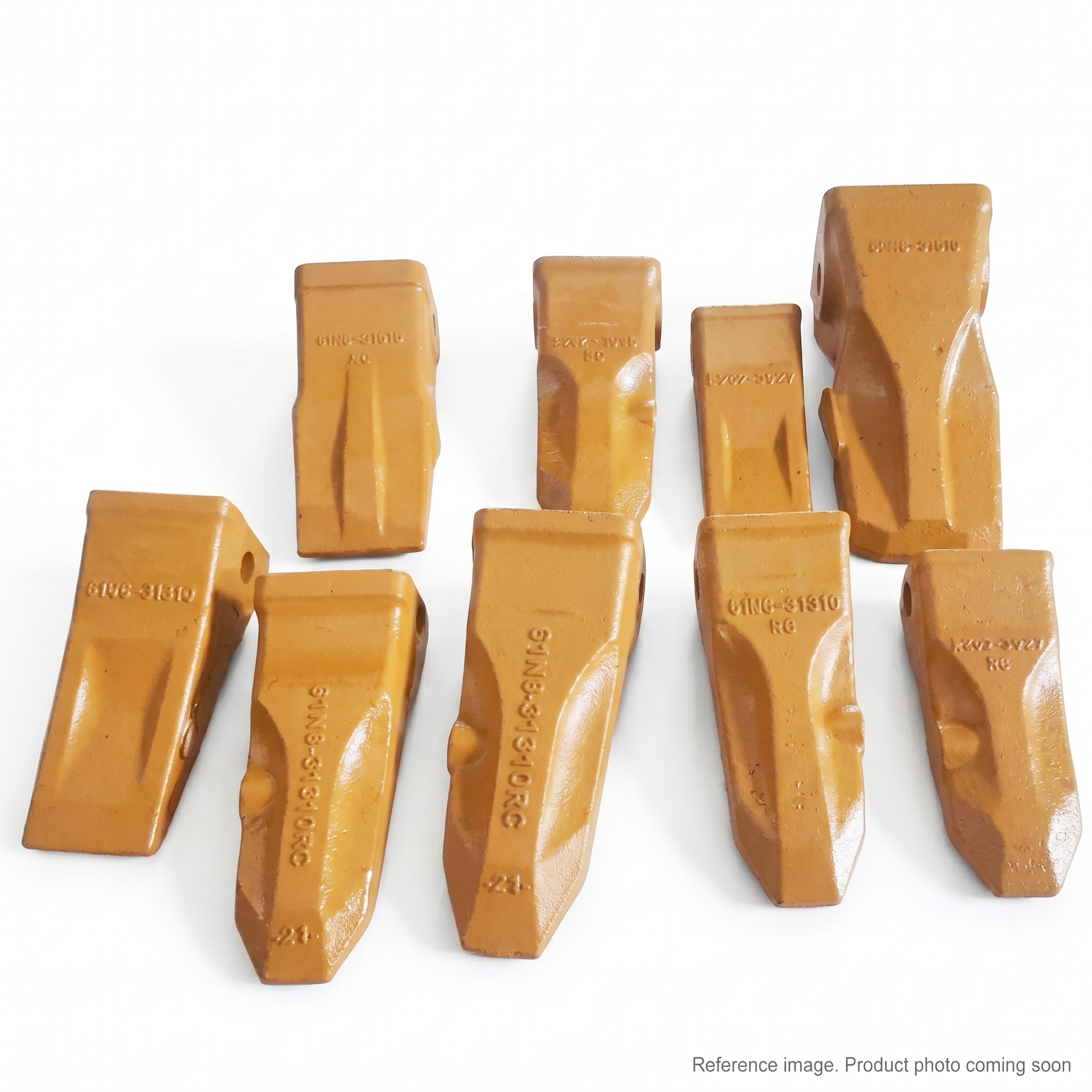 Hyundai 61L13025 Bucket Tooth Adapters front product photo | stocked in BC, ships Canada-wide