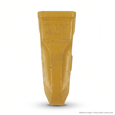 Hyundai 61Q604090 Bucket Tooth front product photo | stocked in BC, ships Canada-wide