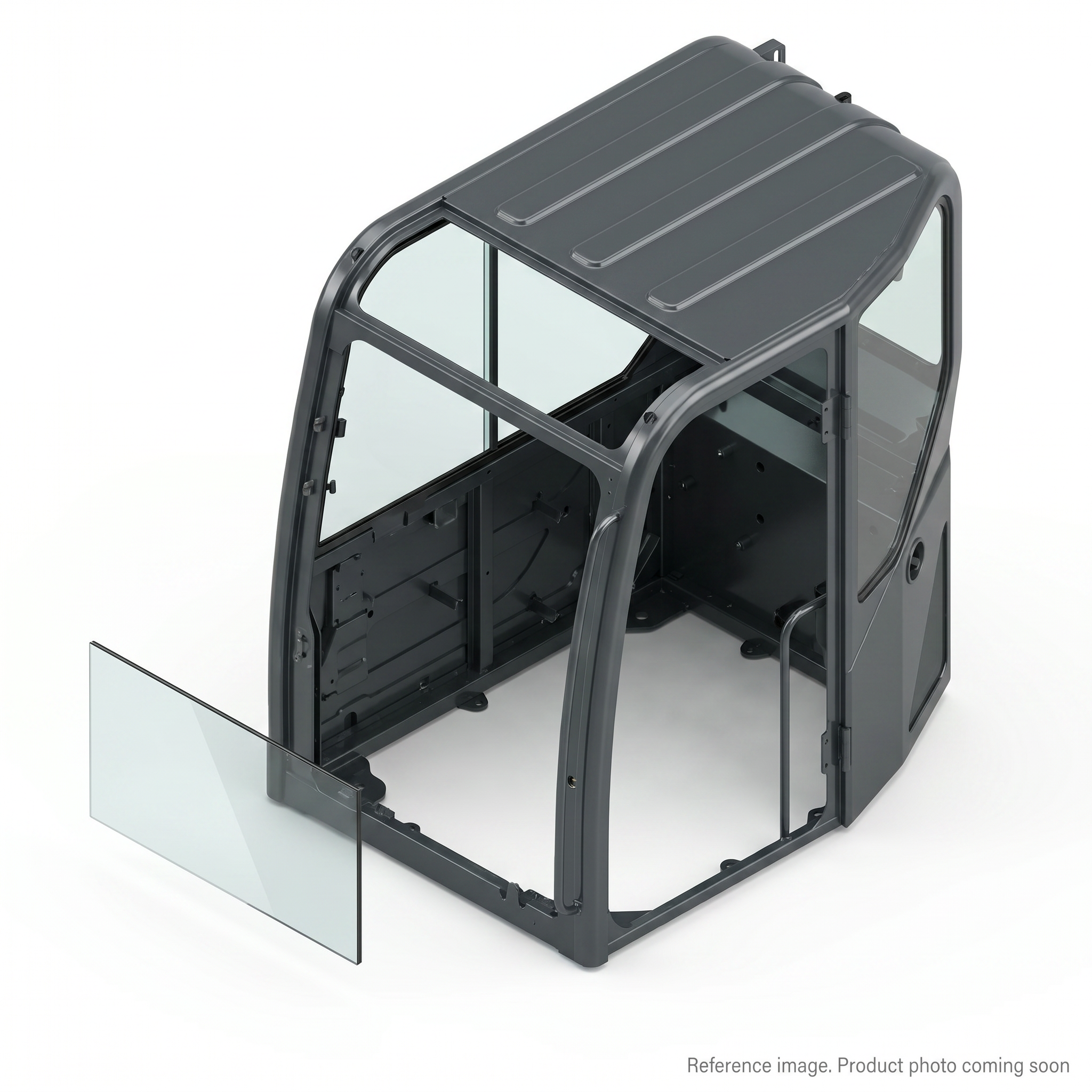 Hyundai 71S410601 Cabin Glass alternate angle product photo | stocked in BC, ships Canada-wide