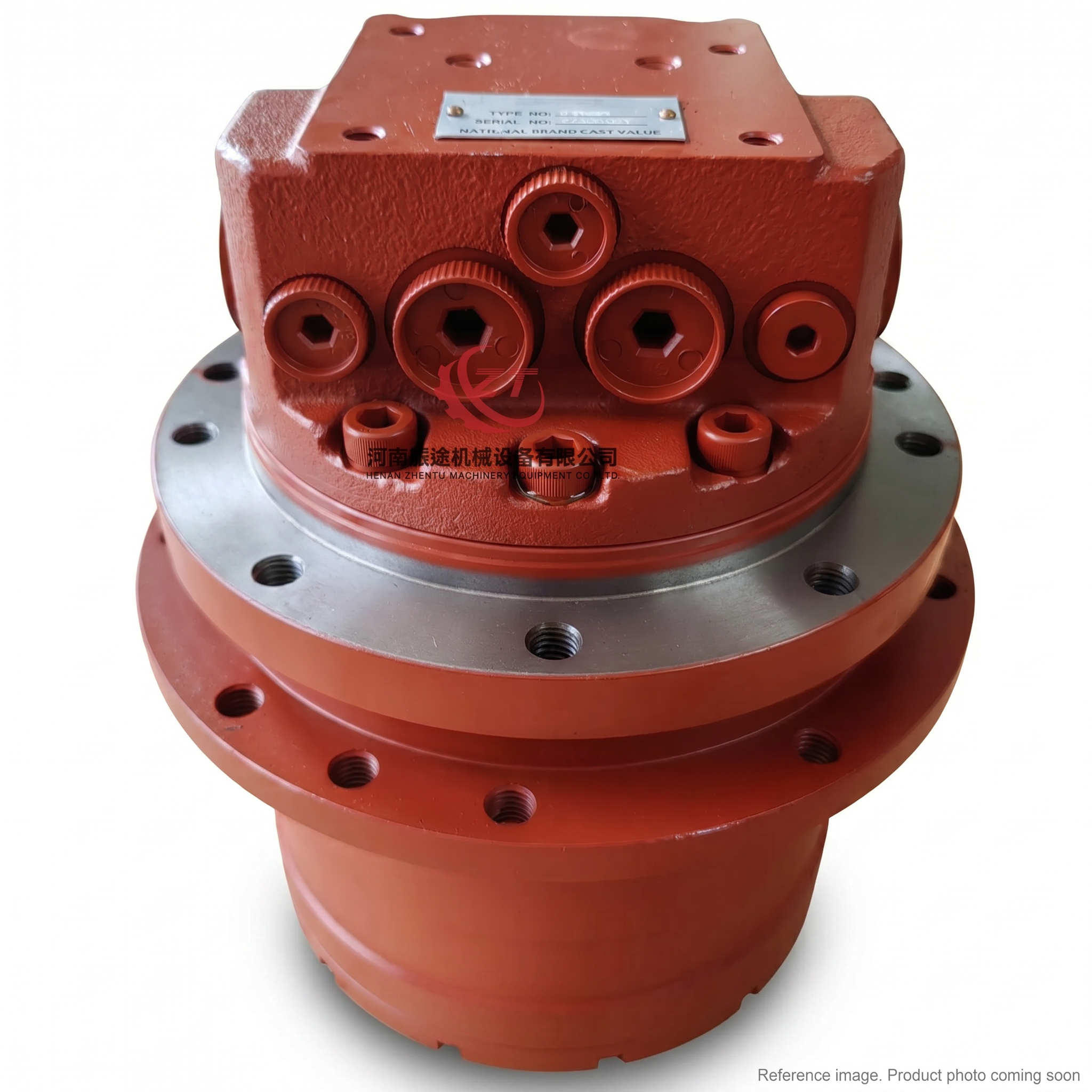 XCMG 803091612 Hydraulic Travel Motor front product photo | stocked in BC, ships Canada-wide