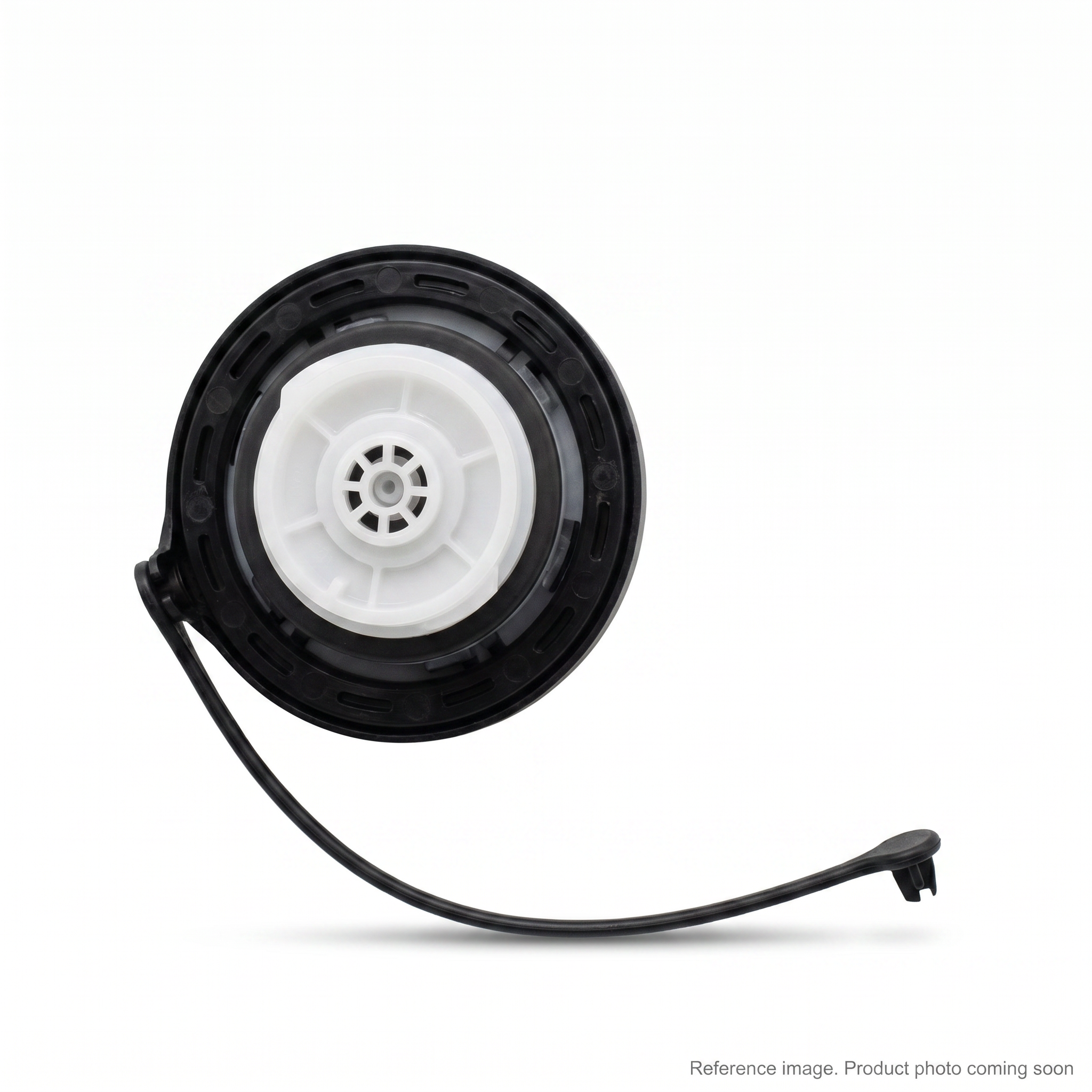 Hyundai 81E82405 Fuel Tank Cap three-quarter angle product photo | stocked in BC, ships Canada-wide