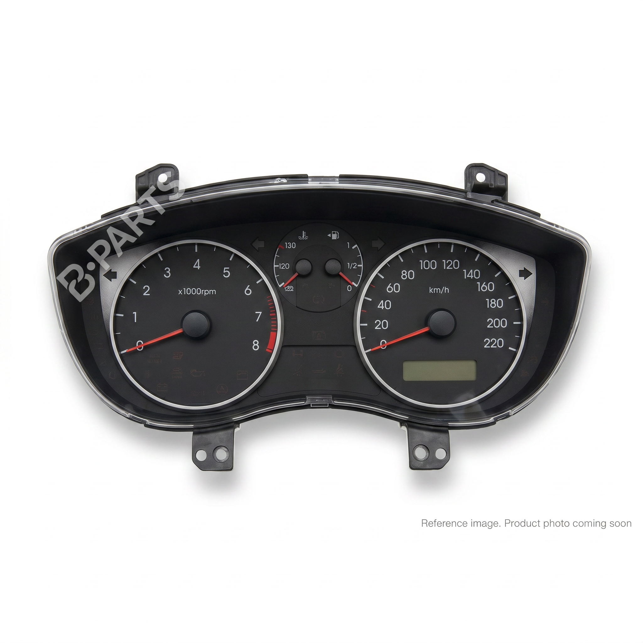 Hyundai 81N813120 Instrument Cluster three-quarter angle product photo | stocked in BC, ships Canada-wide