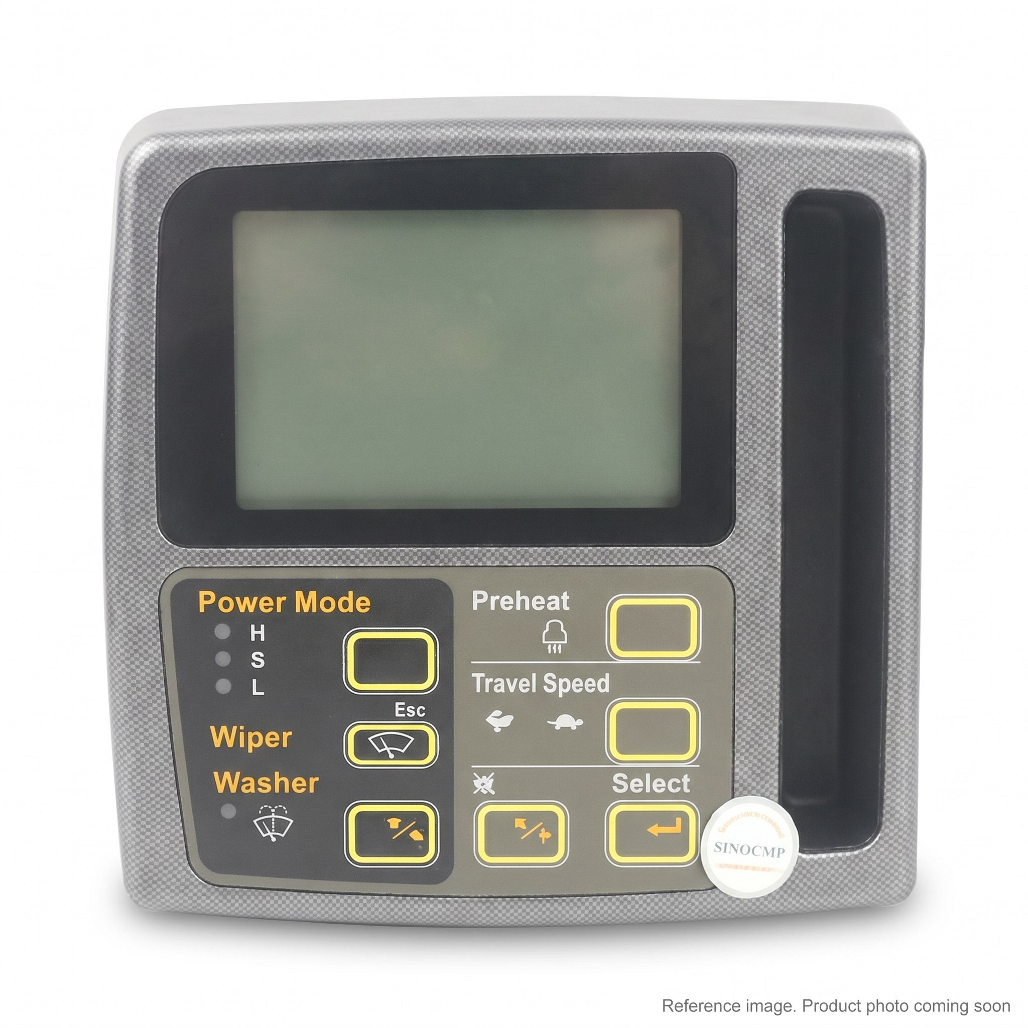 Hyundai 81N826170 Monitor Cluster three-quarter angle product photo | stocked in BC, ships Canada-wide