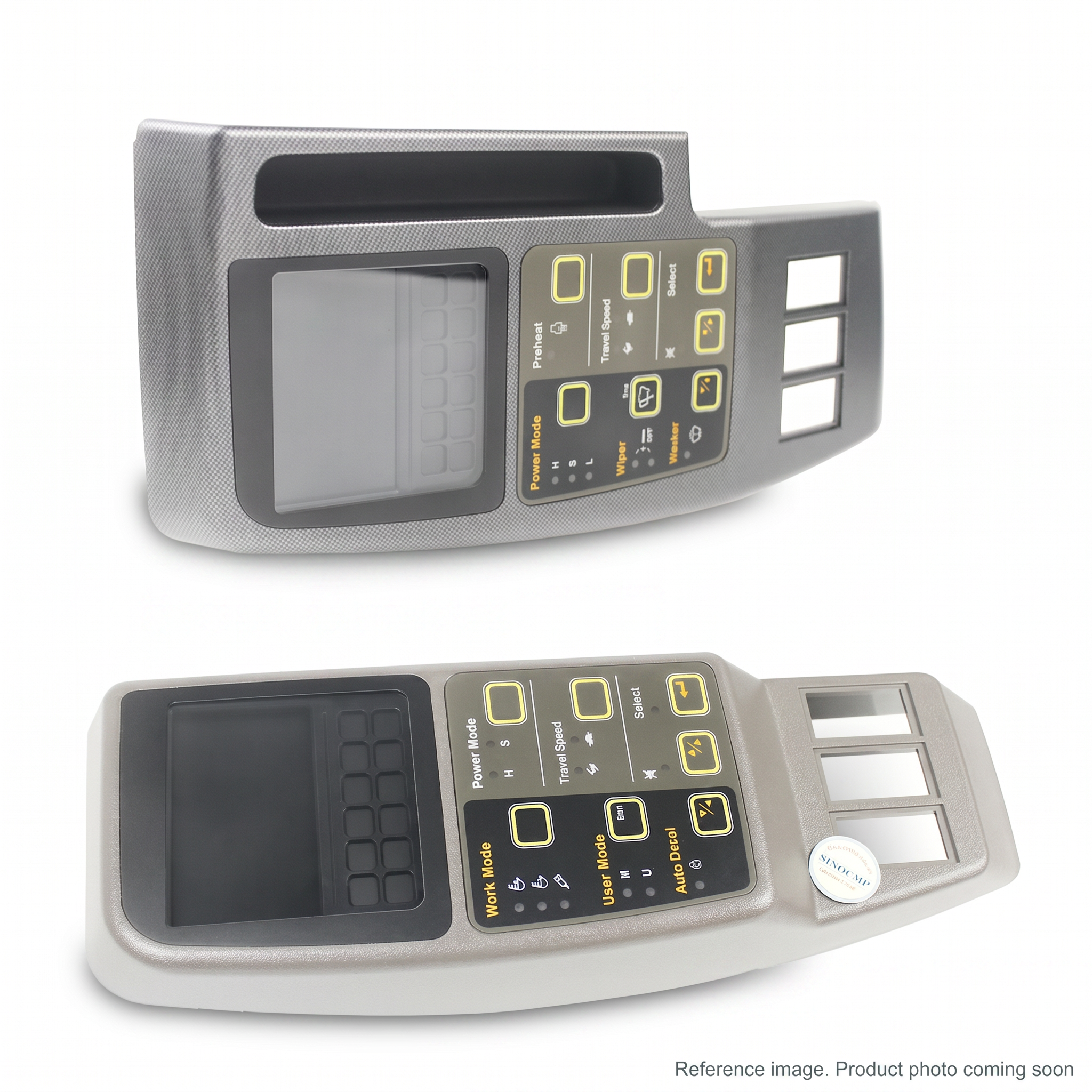 Hyundai 81N826170 Monitor Cluster alternate angle product photo | stocked in BC, ships Canada-wide